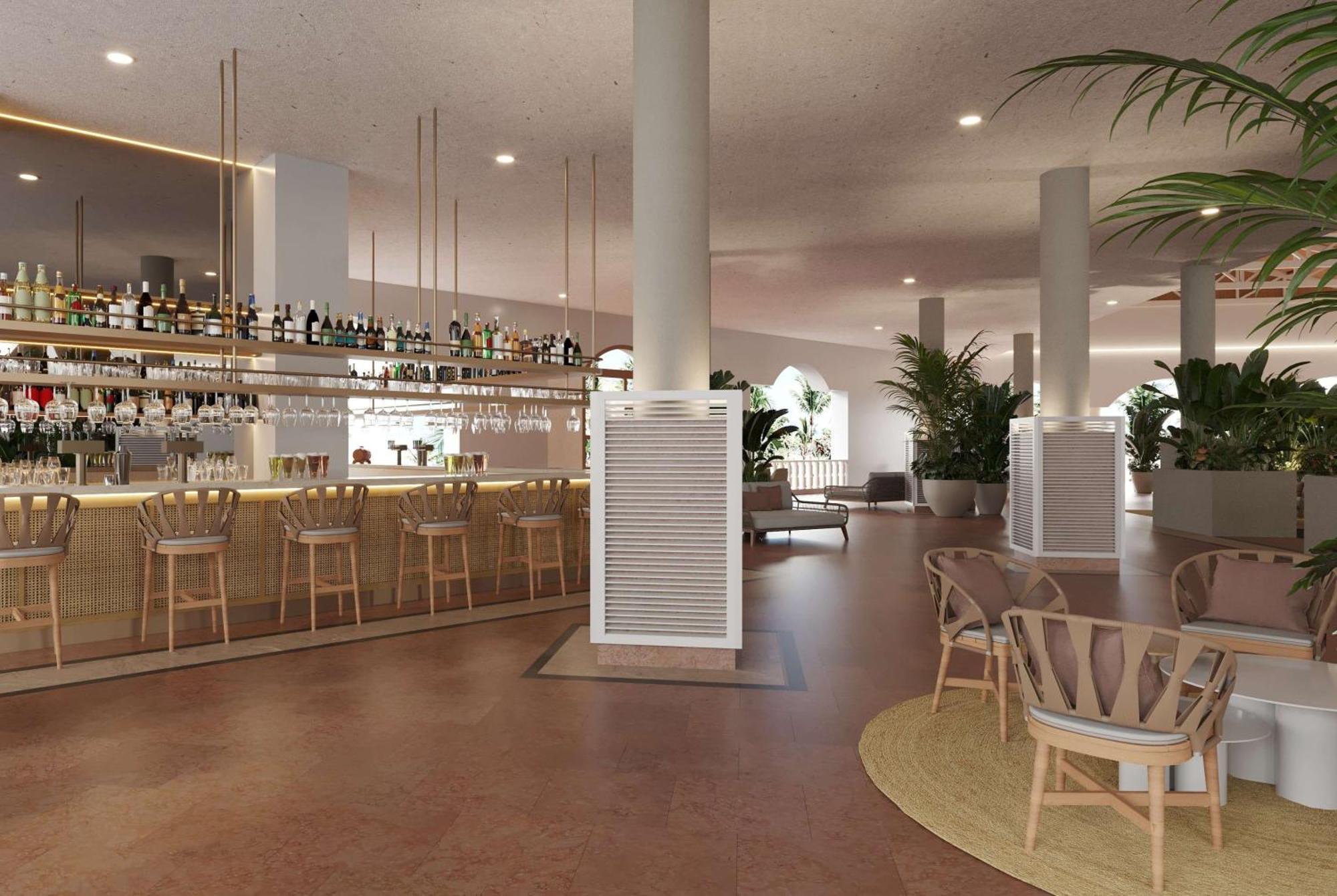 Wyndham Alltra Punta Cana All Inclusive Resort Bagian luar foto The interior of the hotel